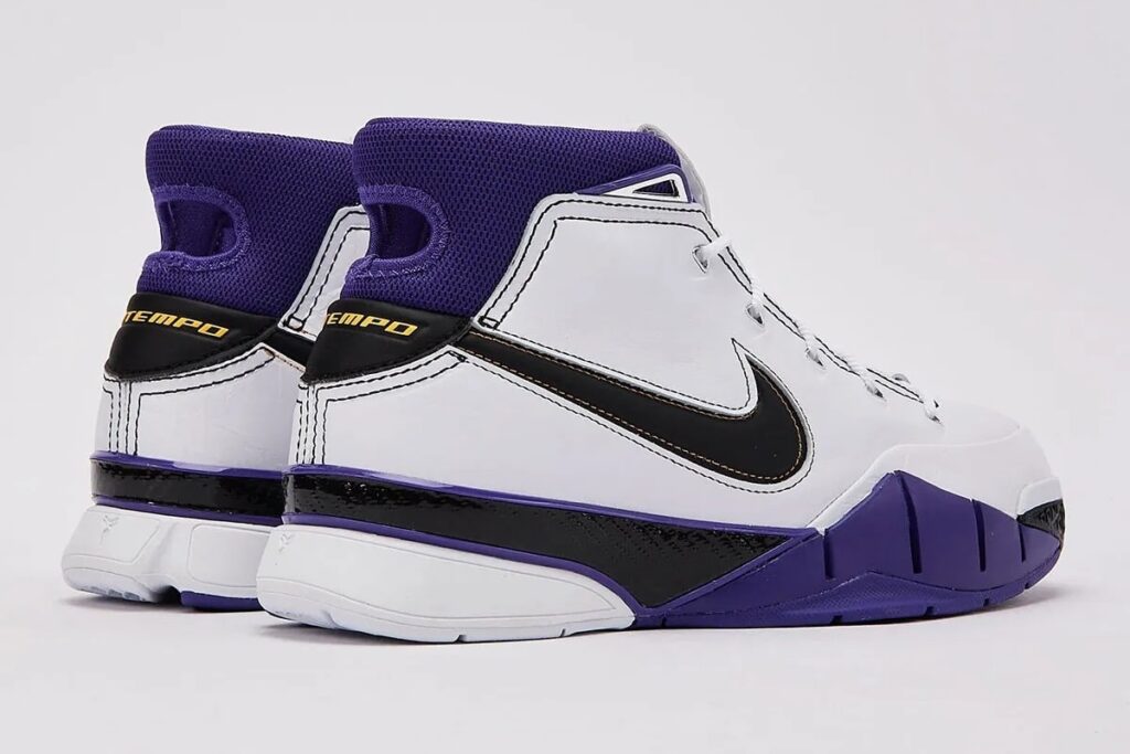 Nike Kobe 1 Protro “81 Points”
Color: White/Black-Court Purple
Style Code: IM0542-100