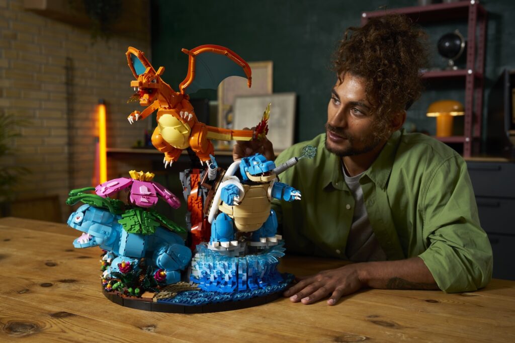 Pokémon x LEGO Venusaur, Charizard, and Blastoise 72153