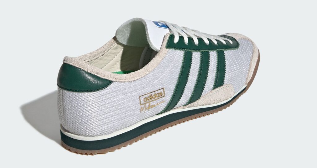 up there adidas consortium adidas melbourne footwear white/dark-green off-white kj4237