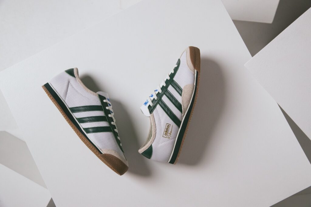 up there adidas consortium adidas melbourne footwear white/dark-green off-white kj4237