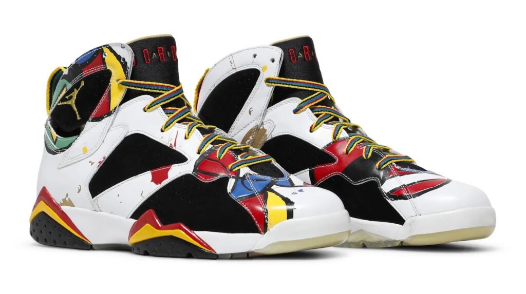 Air Jordan 7 “Miro” White/Metallic Gold-Sport Red-Varsity Royal IQ6573-100