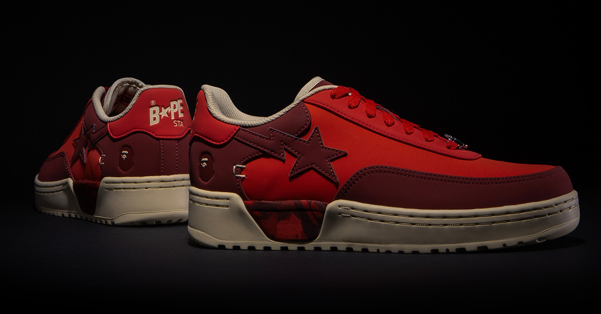 CLOT & BAPE Celebrate Chinese New Year With Festive Red BOLA STA