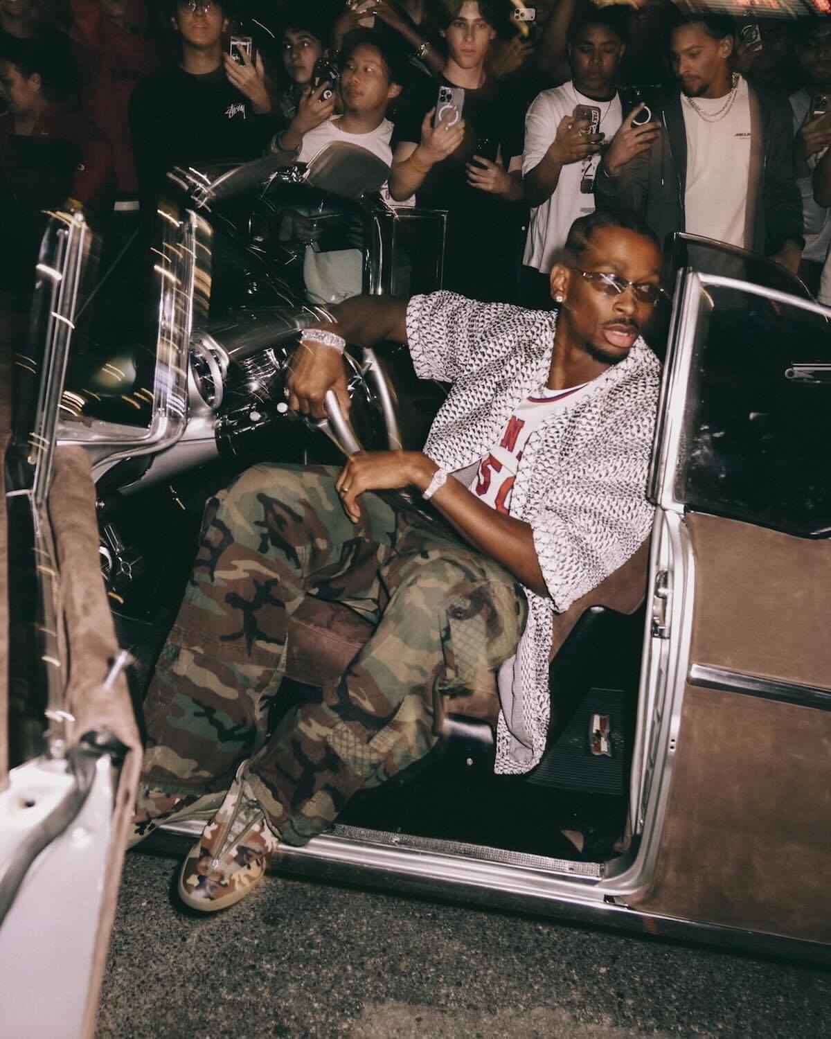 SGA in the Converse SHAI 001 "Camo"