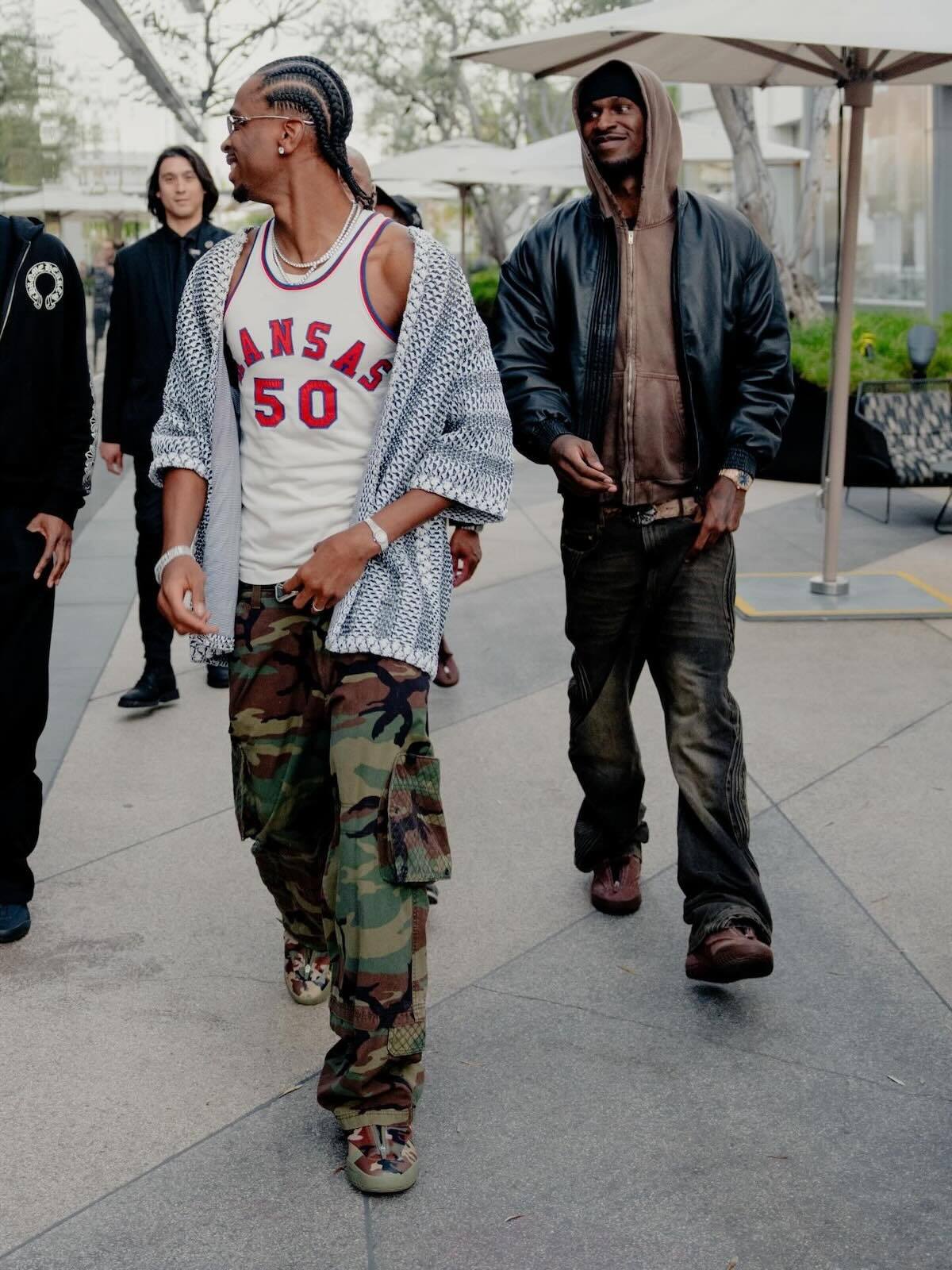 SGA in the Converse SHAI 001 "Camo"