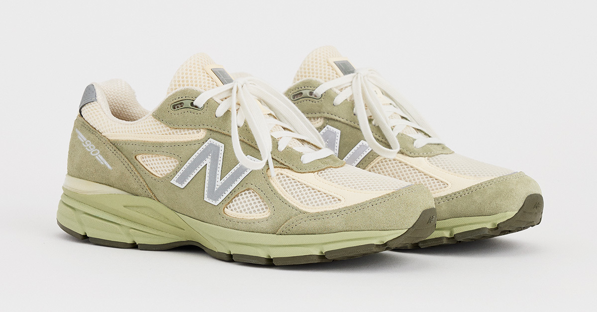 New Balance 990v4 Olive Leaf