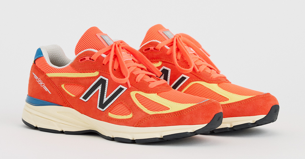 New Balance 990v4 Urgent Red