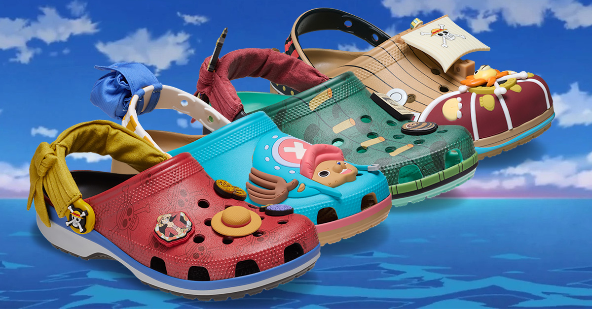 One Piece & Crocs Deliver 4-Pack of Classic Clogs