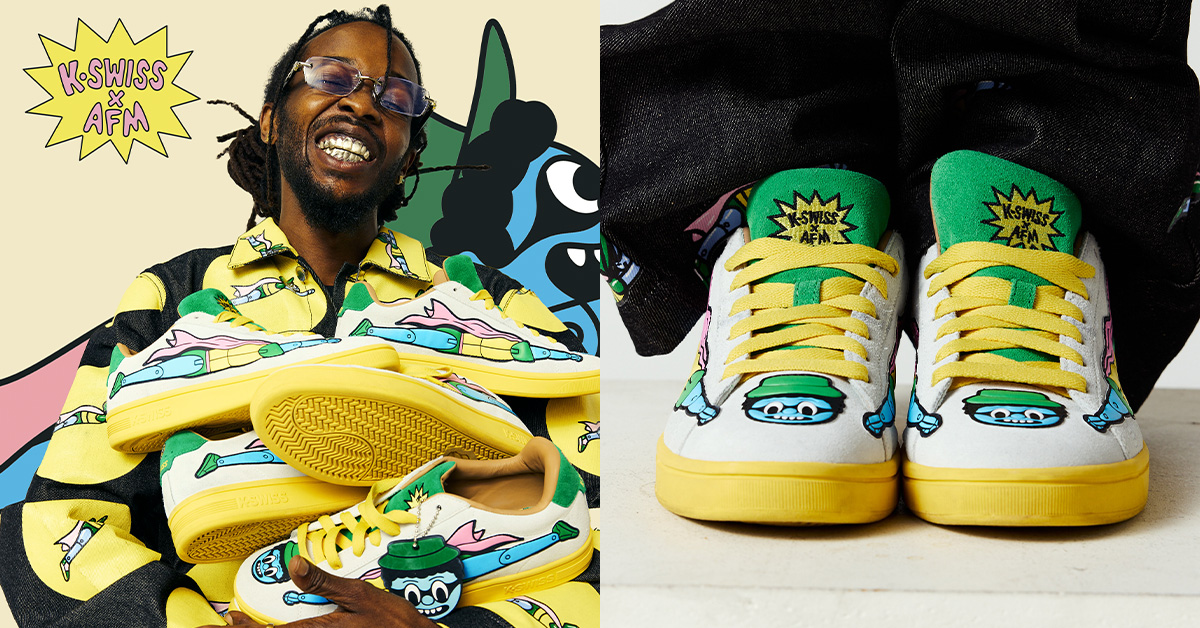 Rakeem Miles x K-Swiss Drop 3 Plays on Early 2000s Streetwear