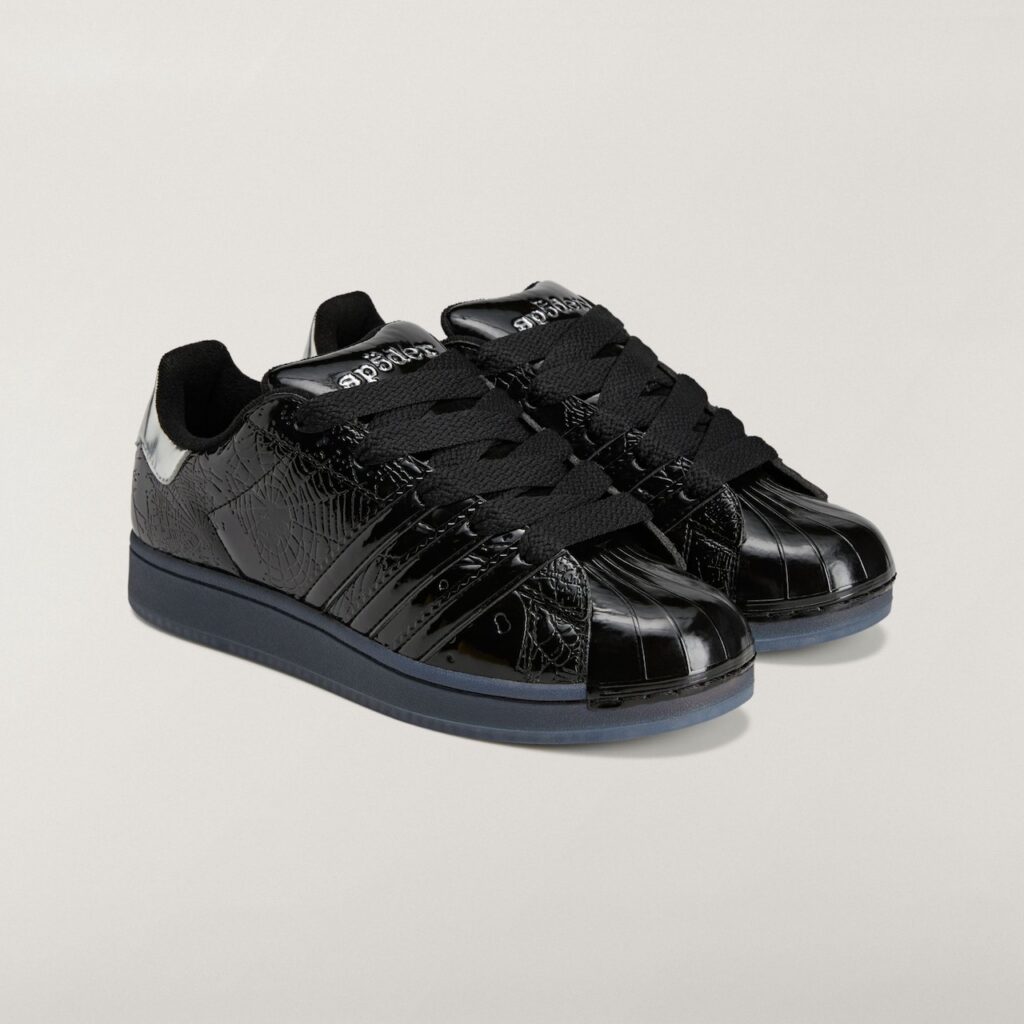 Sp5der adidas Superstar Core Black/Silver Metallic KJ7021