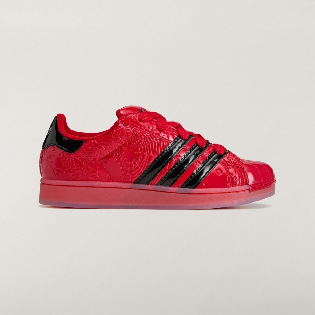 Sp5der adidas Superstar Red/Core Black-Silver Metallic KJ7005