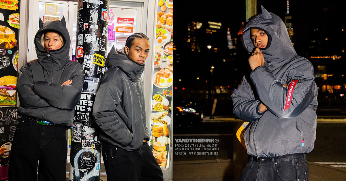VANDYTHEPINK x Alpha Industries SS26 Is Inspired by City Nights