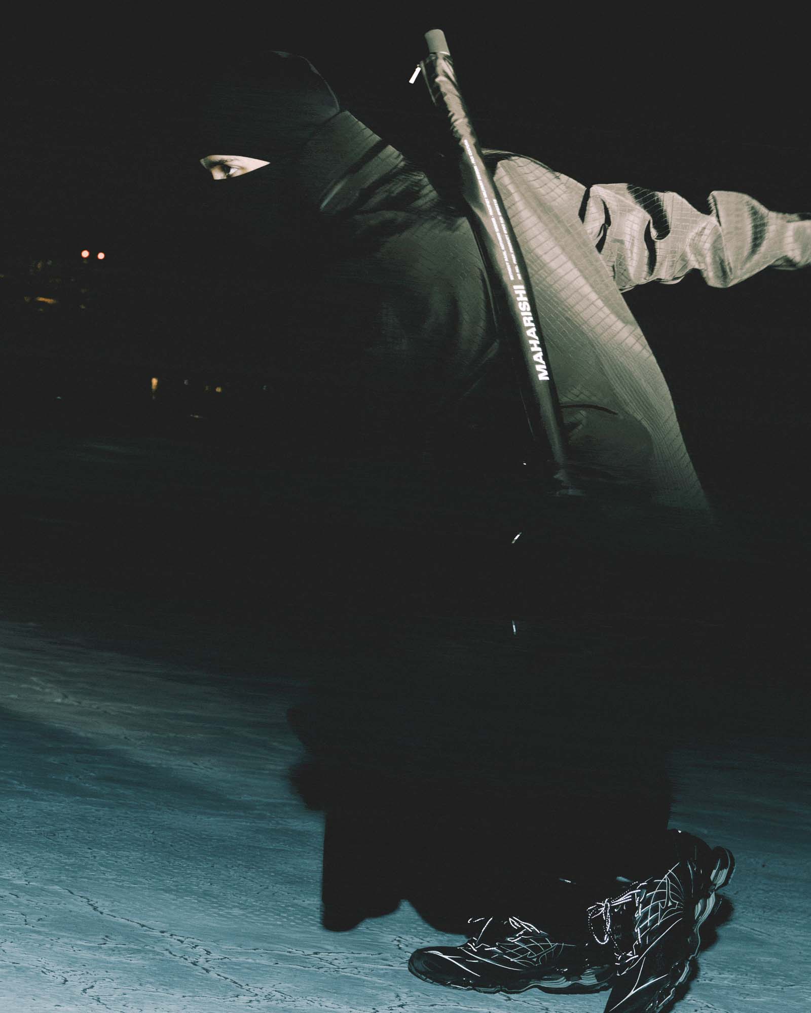 Mizuno Sportstyle x Maharishi Wave Prophecy LS