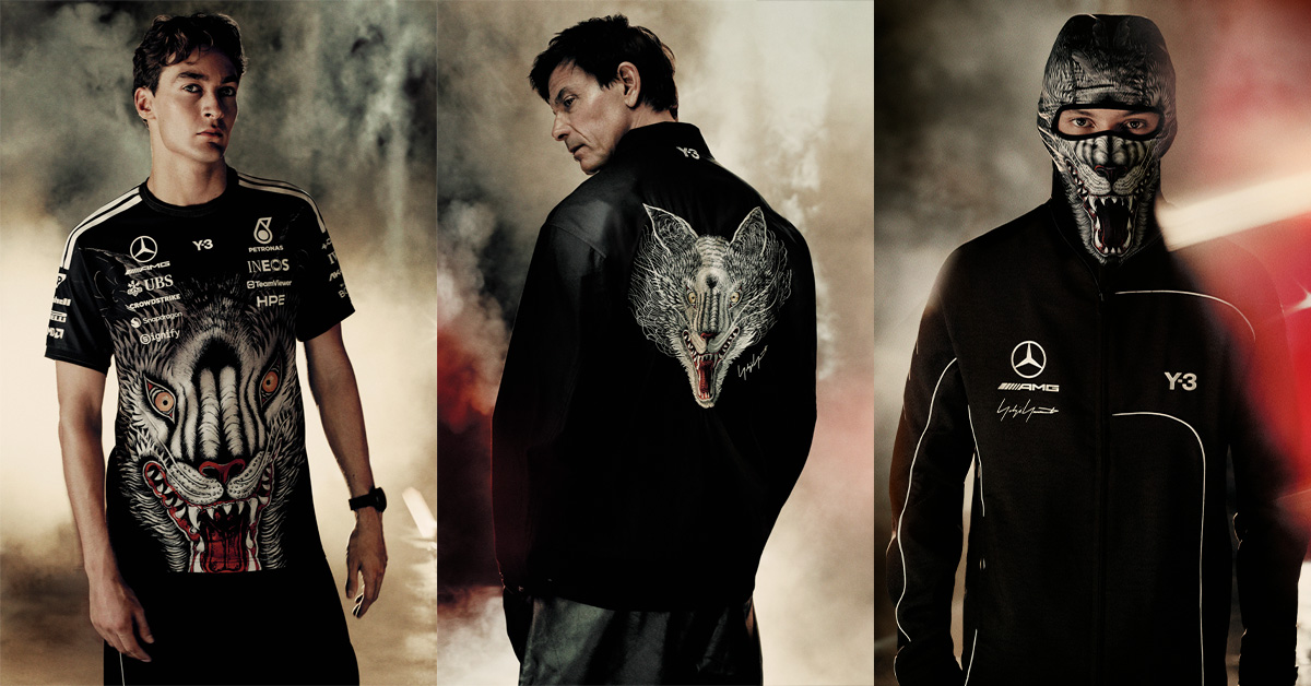 Y-3 Brings Back the Wolf for Mercedes-AMG PETRONAS F1 Team Capsule