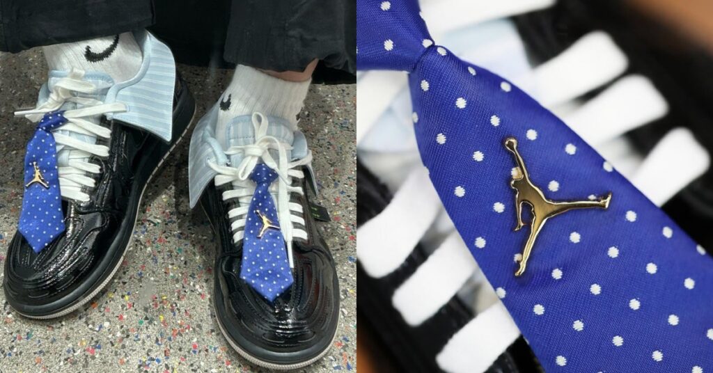 The Air Jordan 1 Low MM V3 "Suit & Tie" Means Business