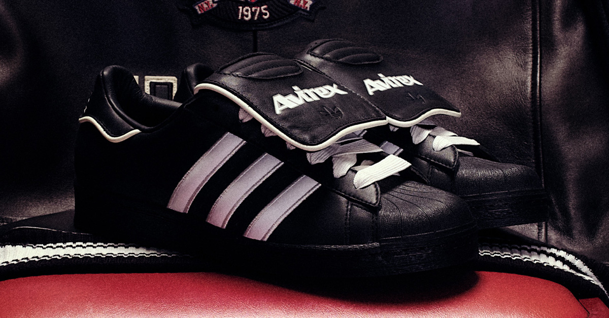 Avirex x adidas Superstar Is Back in Black