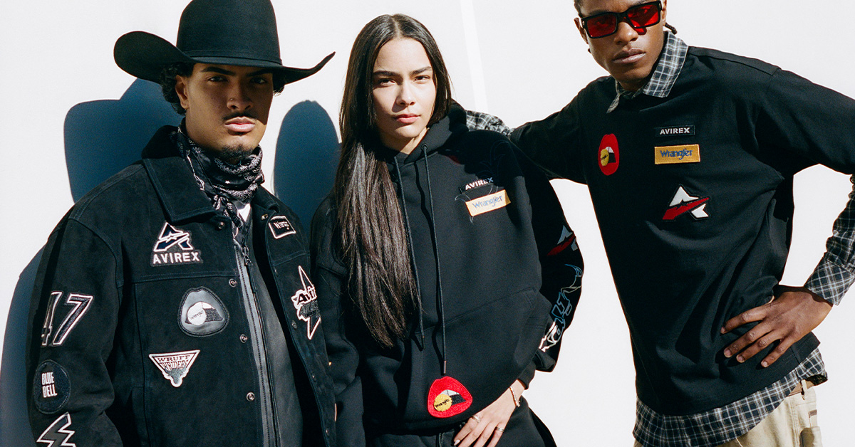 Wrangler x Avirex Blends NY Streetwear with Western Heritage