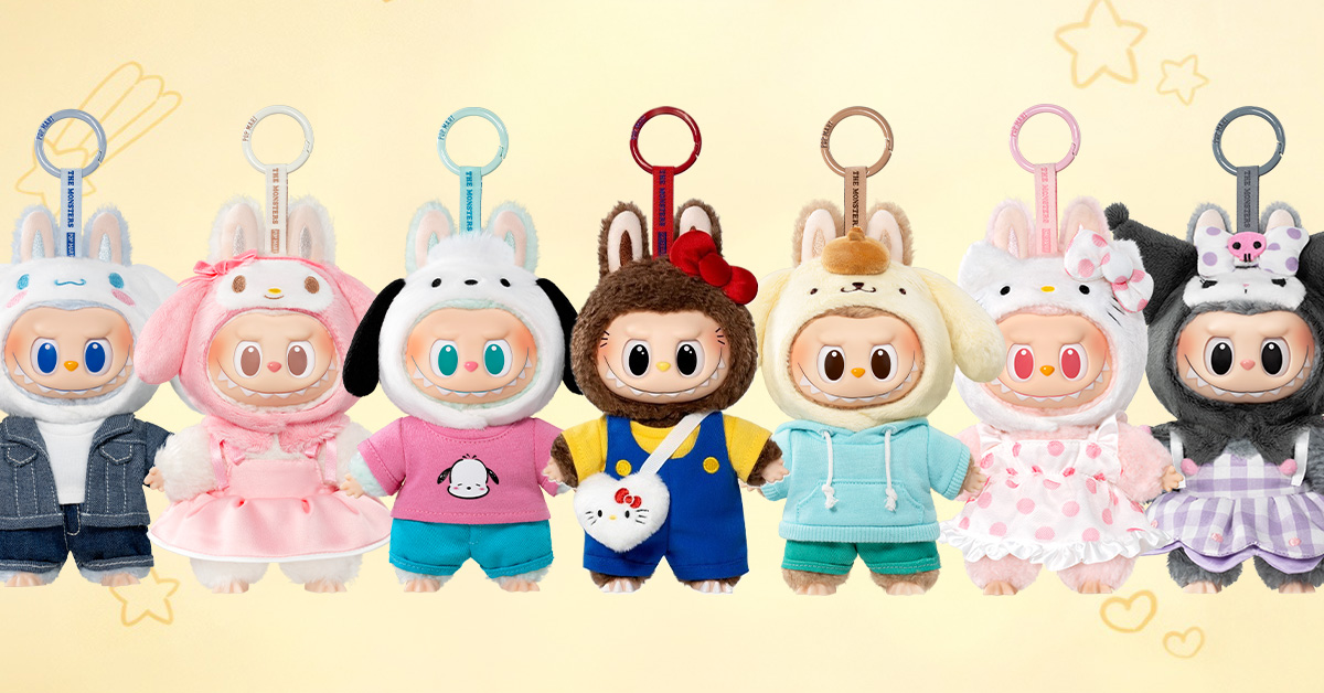 Labubu x Sanrio Characters Blind Box Series Revealed