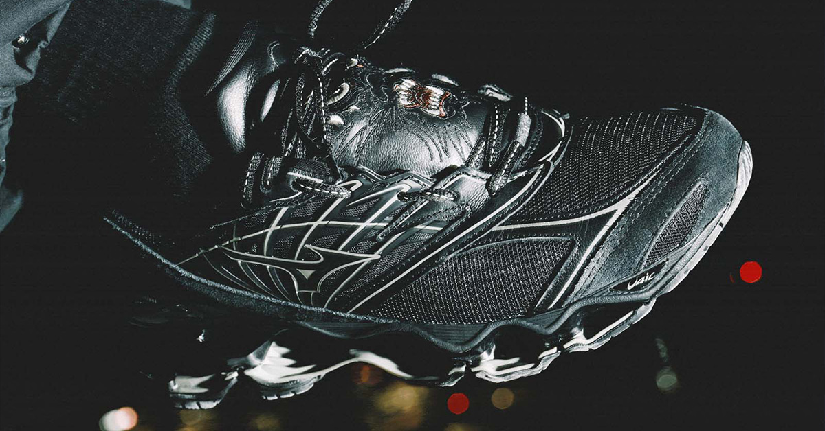 Maharishi & Mizuno Go Stealth Mode on the Wave Prophecy LS