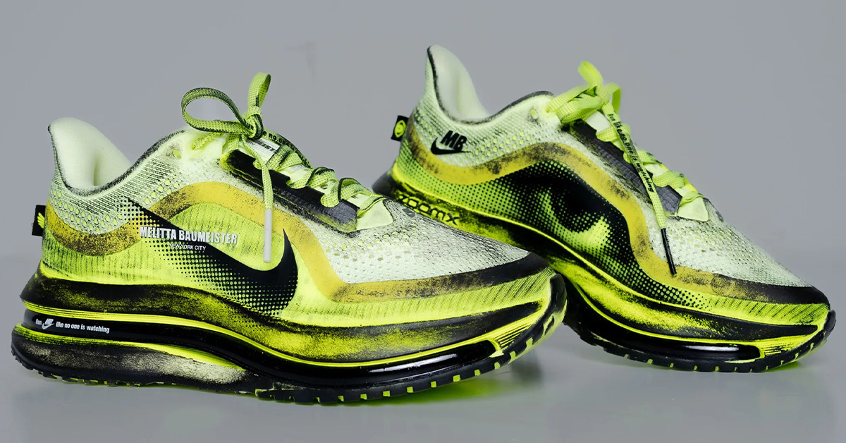Melitta Baumeister Reimagines the Nike Pegasus Premium in Volt