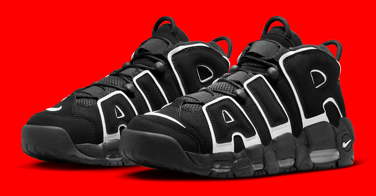 Nike Air More Uptempo Returns in OG Black/White