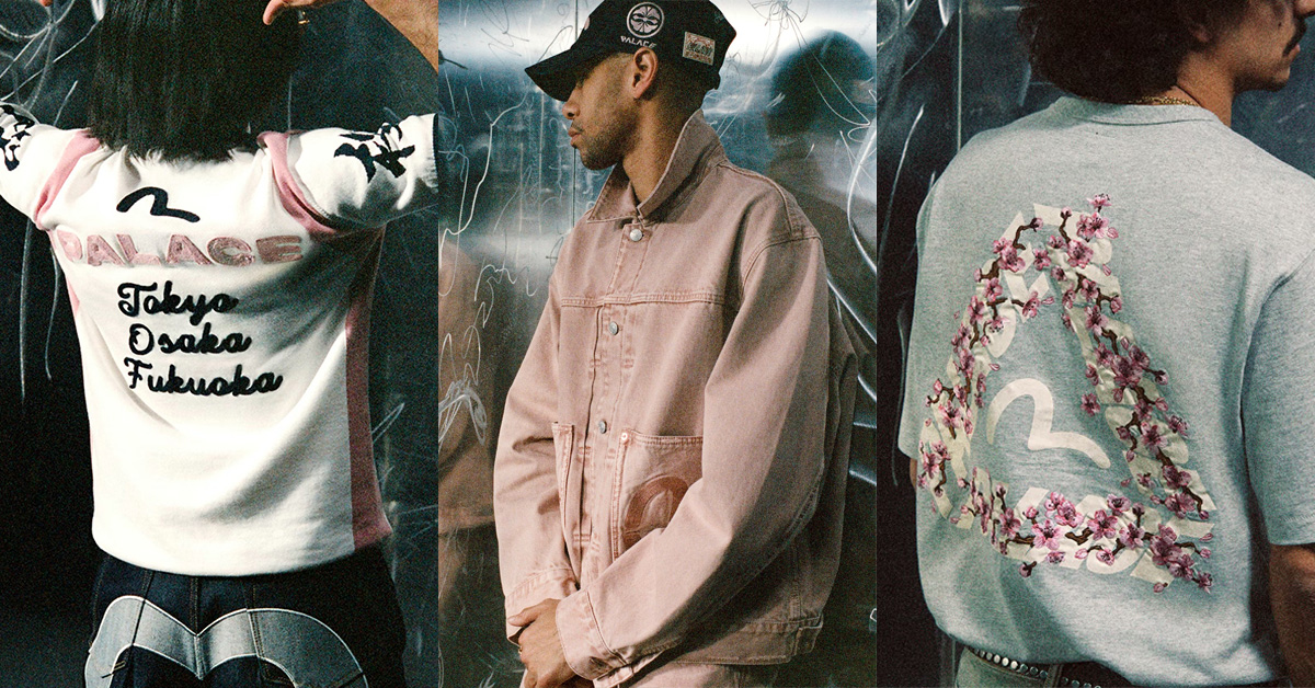 Palace & Evisu Go Sakura Pink For Spring 2026 Collection