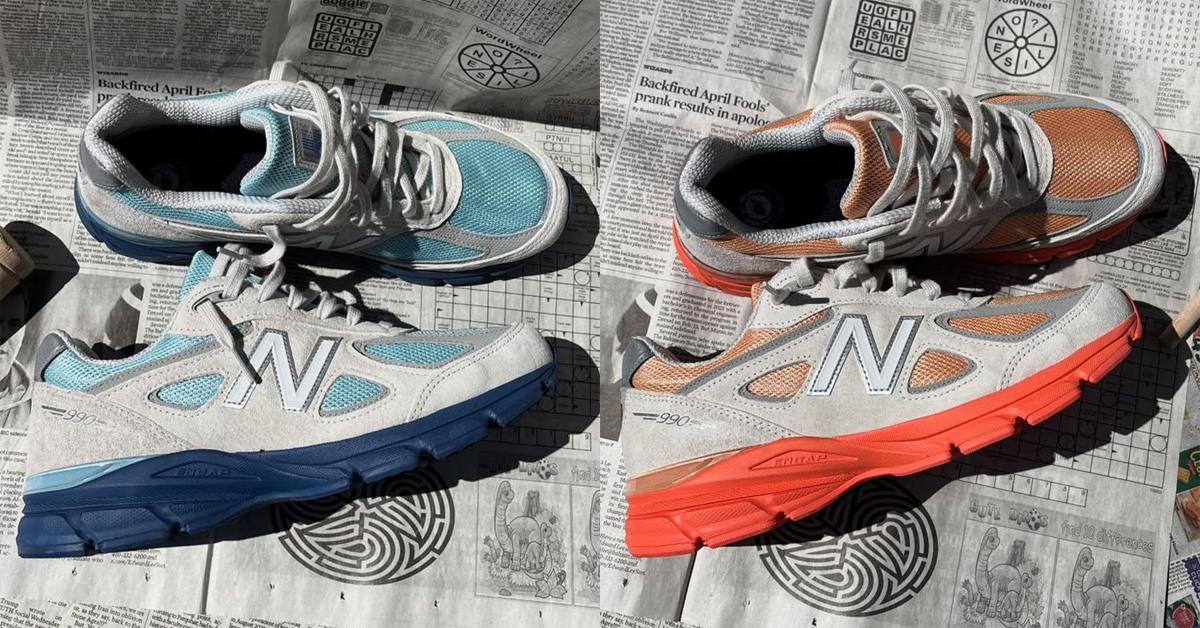 New Balance Honors Maryland with 990v4 “Blue Crab” Pack