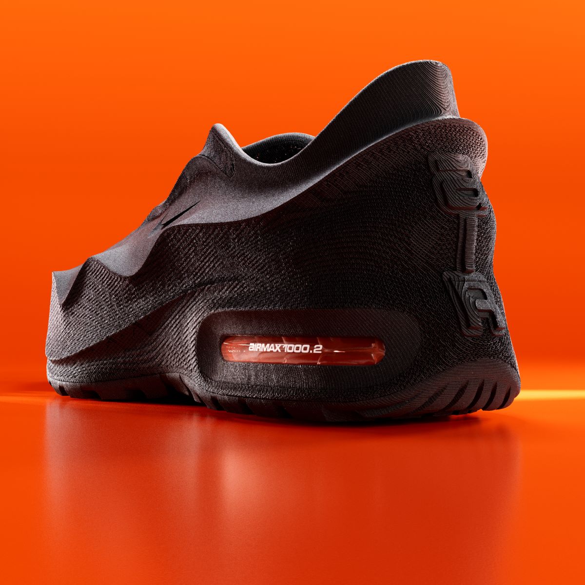 Nike Air Max 1000.2 "Black/Hyper Crimson"