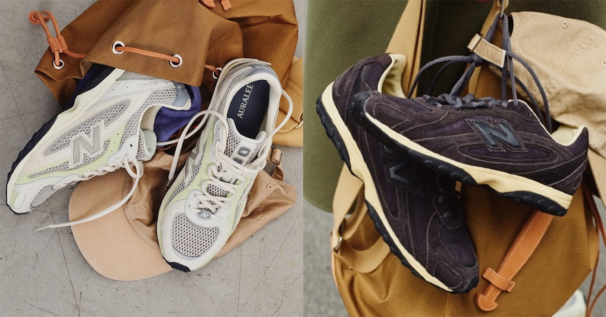 AURALEE x New Balance 204L Arrives in “White Lime” and “Dark Brown”
