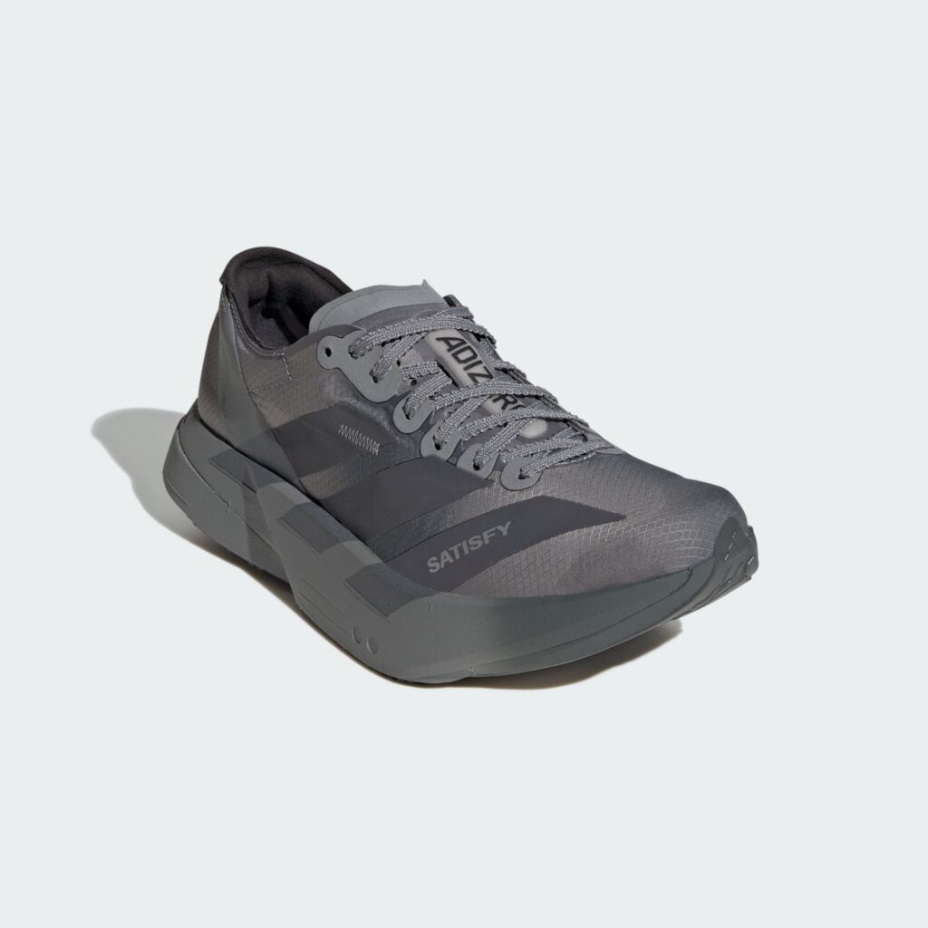Satisfy x adidas Adizero Adios Pro 4
