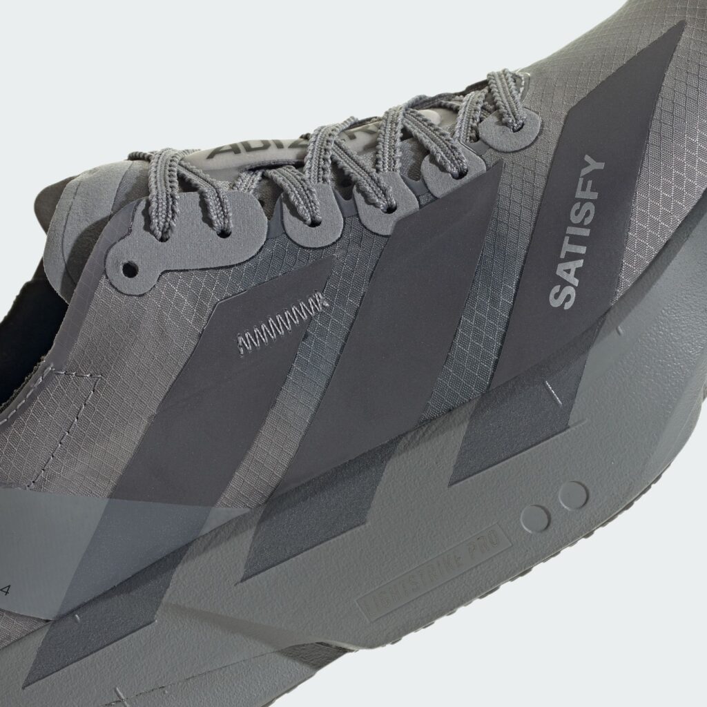 Satisfy x adidas Adizero Adios Pro 4
