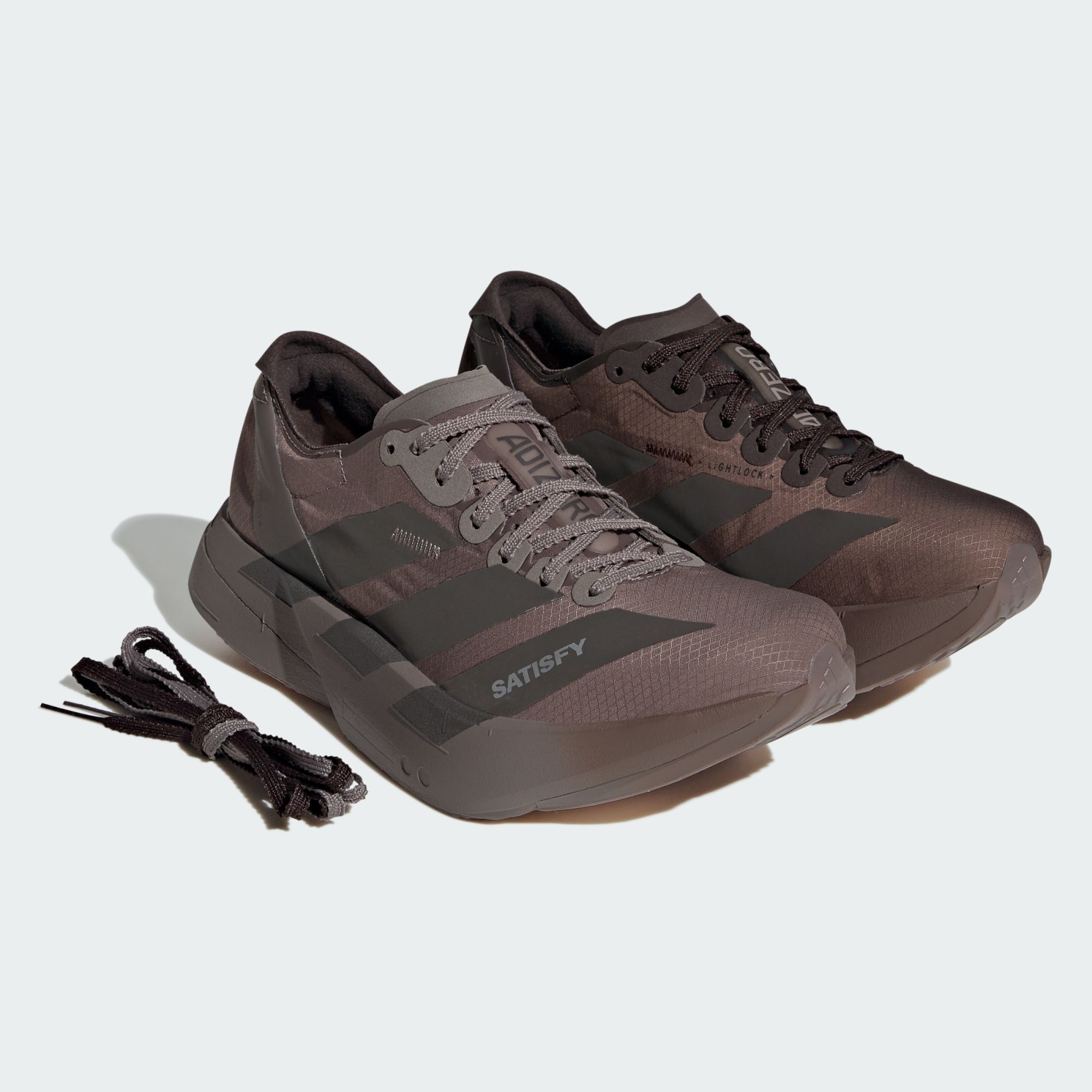 Satisfy x adidas Adizero Adios Pro 4
