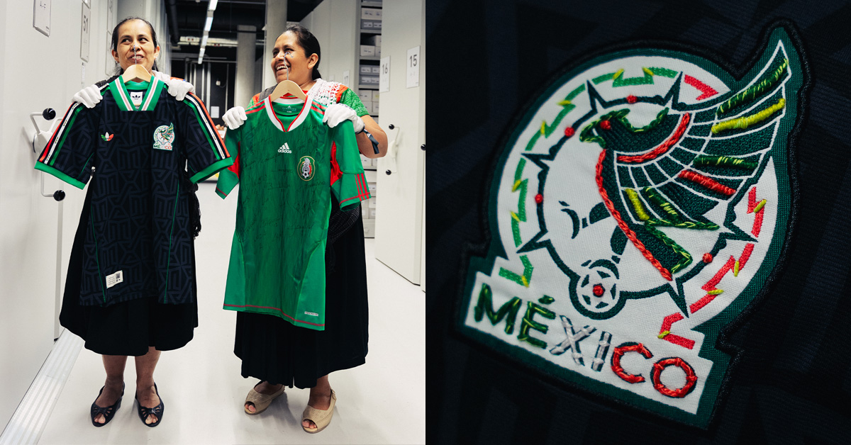 Mexico’s Third Kit Crafted by Women Artisans Is Added to the adidas Archive