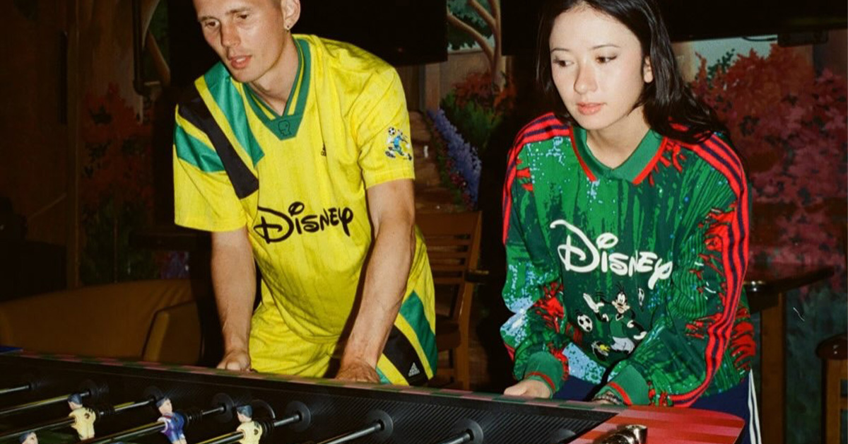 Brain Dead, Disney & adidas Score With Vintage Football-Inspired Collection