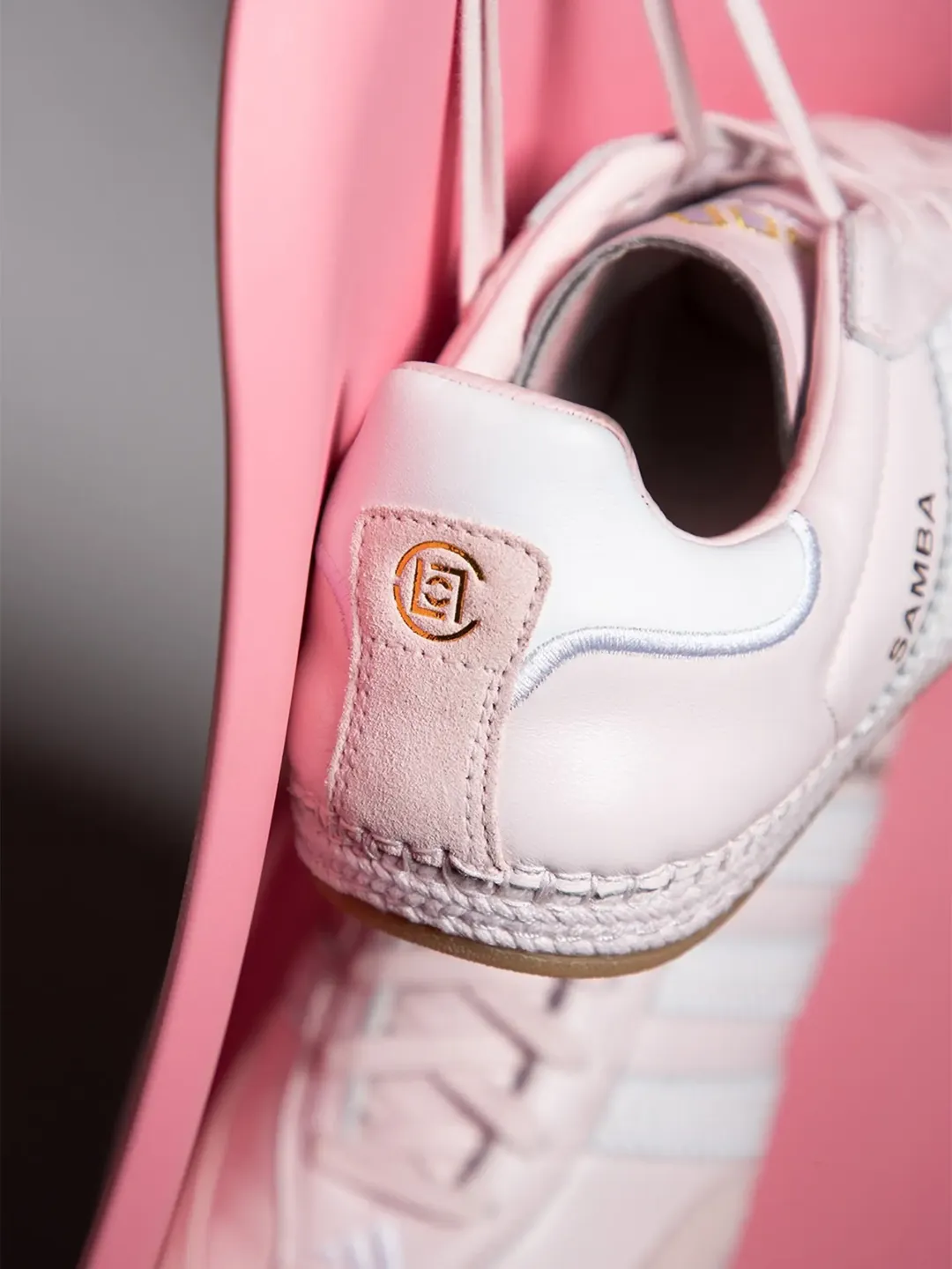 CLOT x adidas Samba Espadrille "Floral Pink"