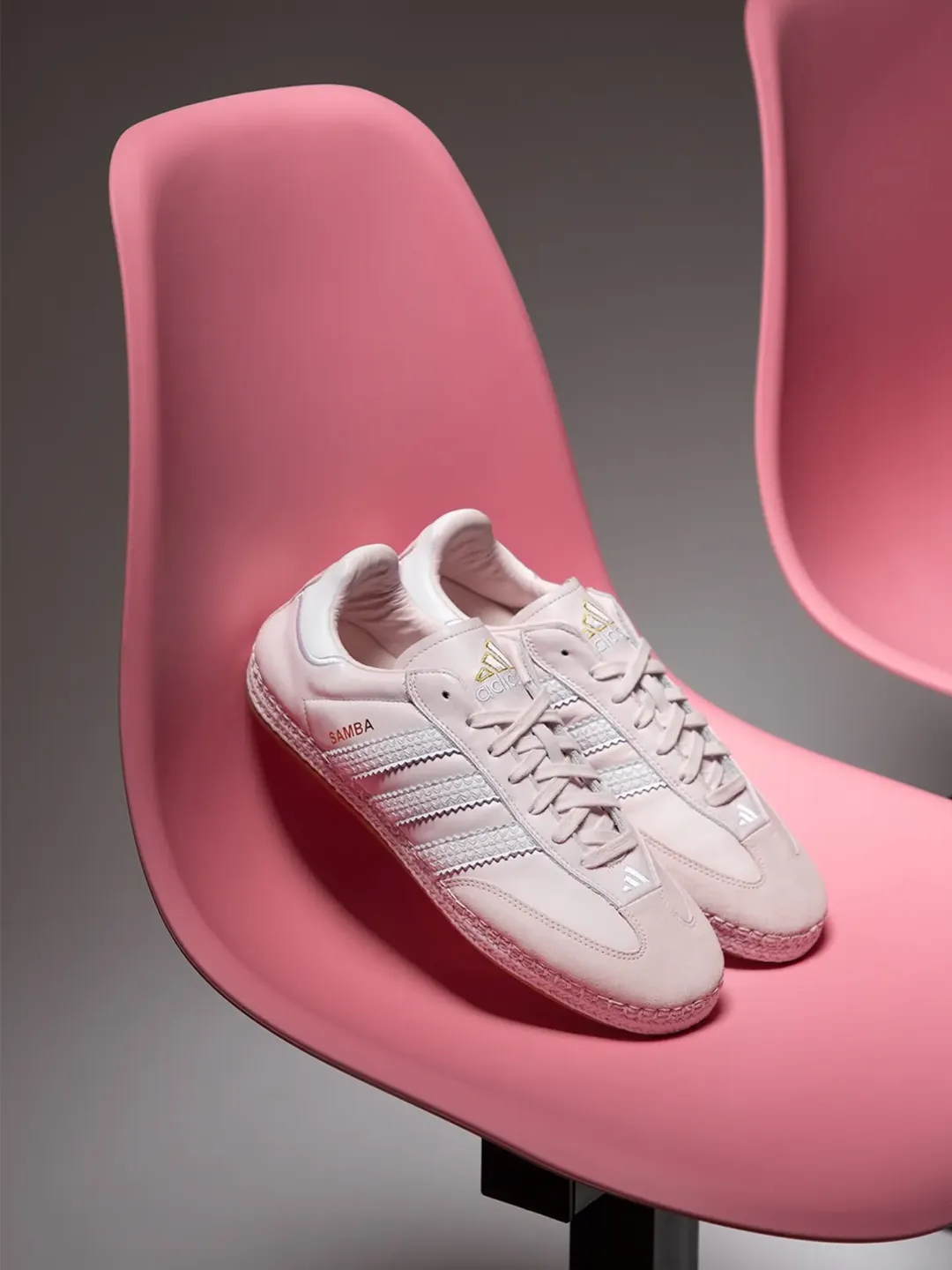 CLOT x adidas Samba Espadrille "Floral Pink"