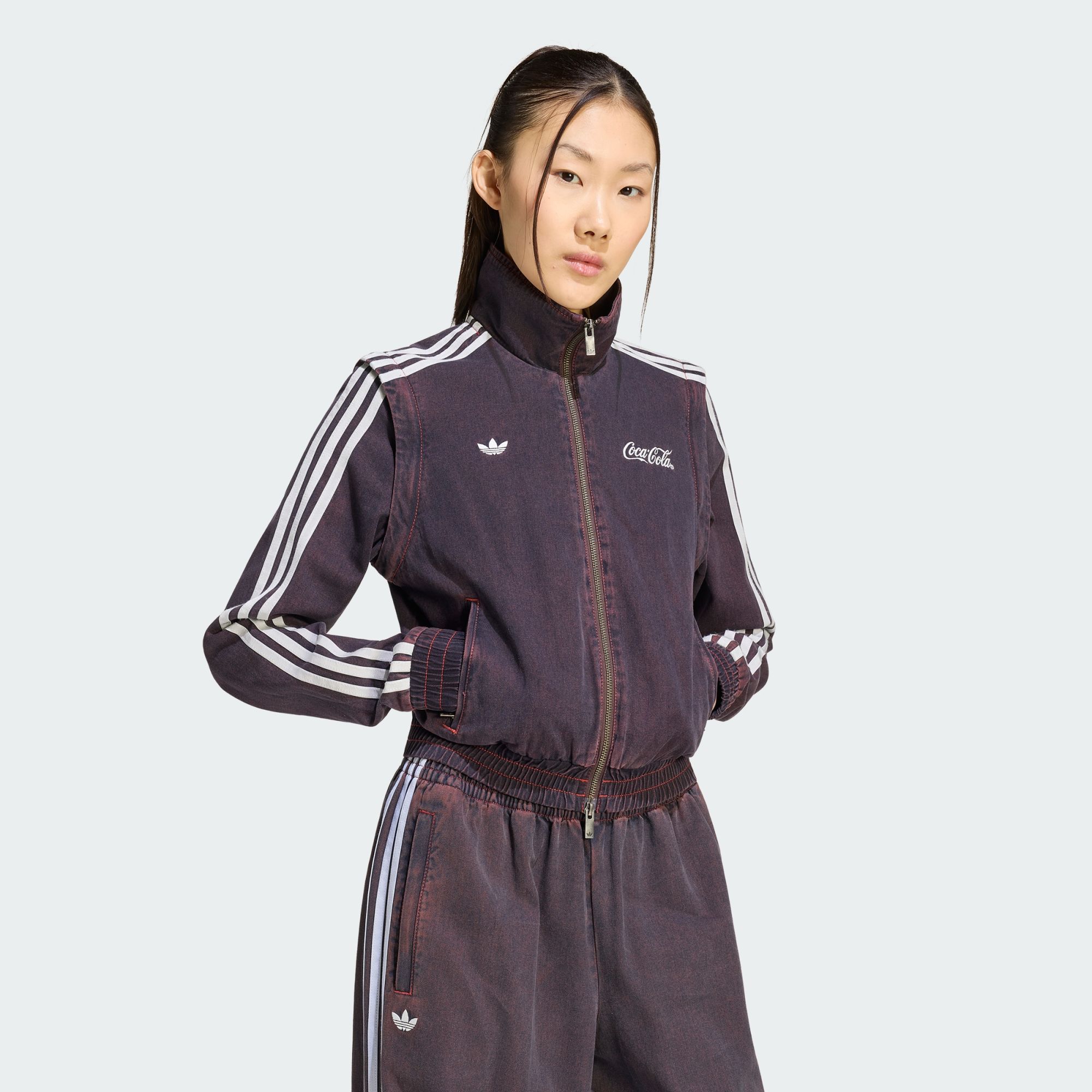 Coca-Cola x adidas Firebird Reg Denim Track Top
