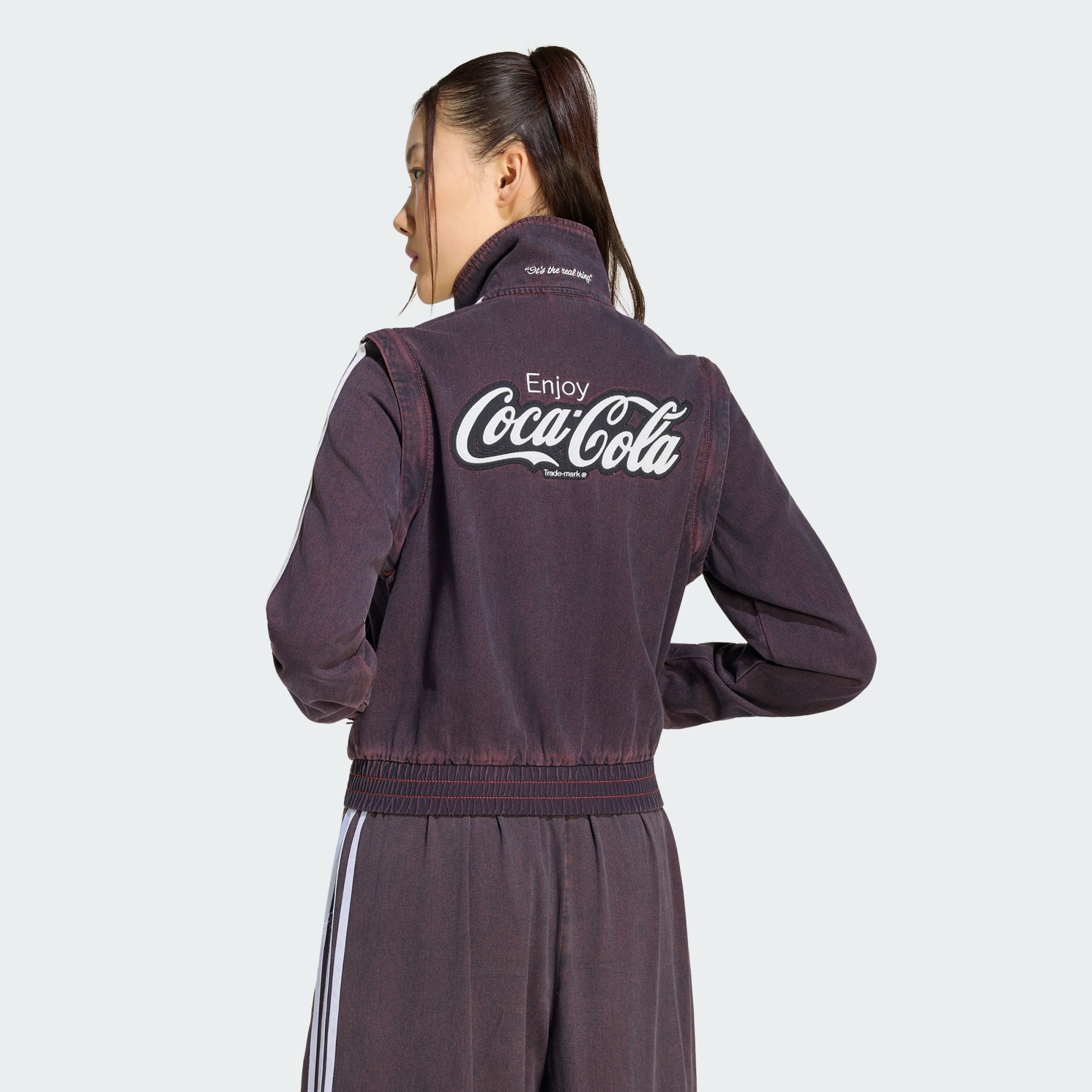 Coca-Cola x adidas Firebird Reg Denim Track Top
