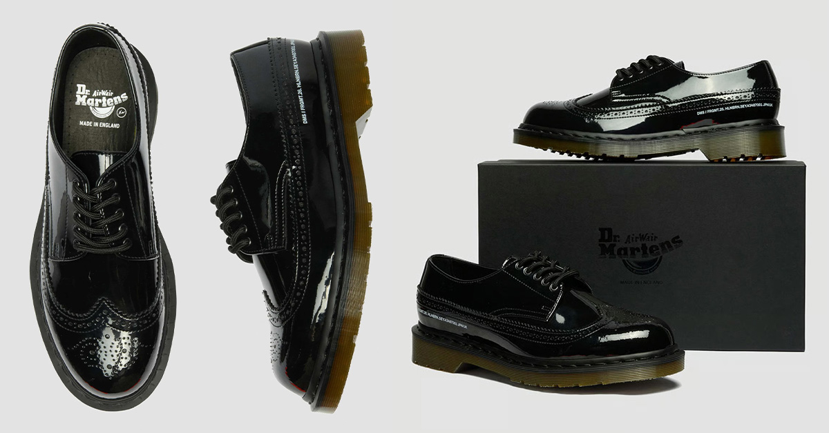 The Fragment x Dr. Martens Hollingborn Brogue Is All Black, All Business