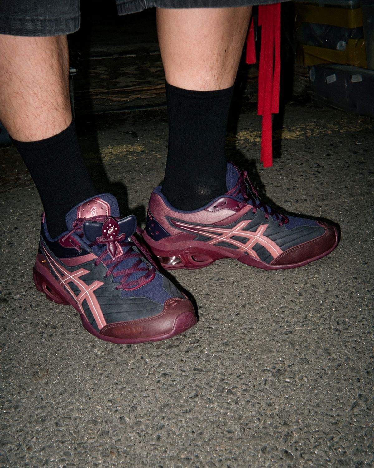 Juntae Kim x ASICS GEL-KINETIC FR
Red