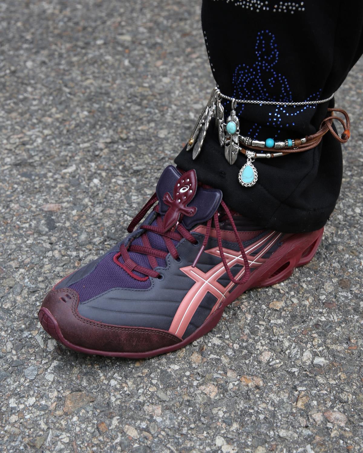Juntae Kim x ASICS GEL-KINETIC FR
Red