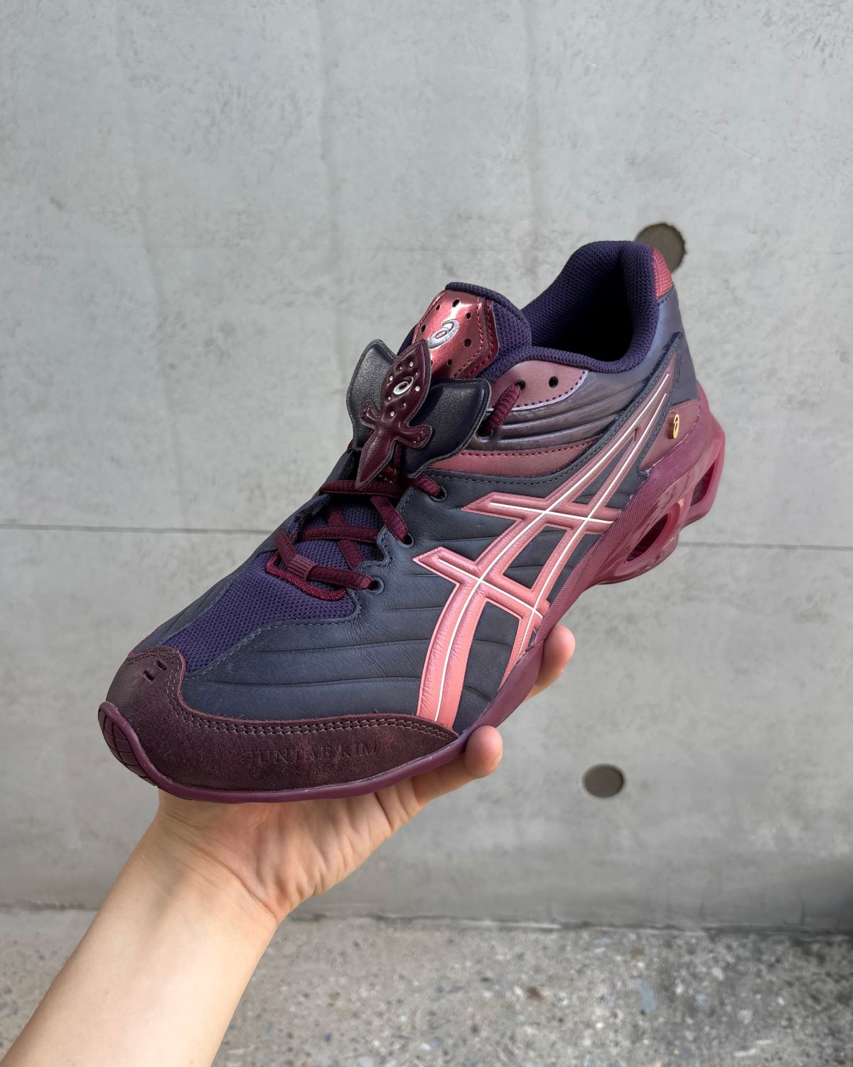 Juntae Kim x ASICS GEL-KINETIC FR
Red