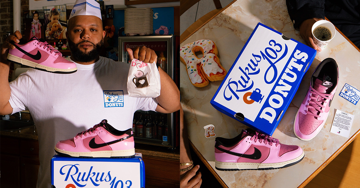 Rukus Celebrates Nike’s Donut Dunk With a Baton Rouge-Style Launch