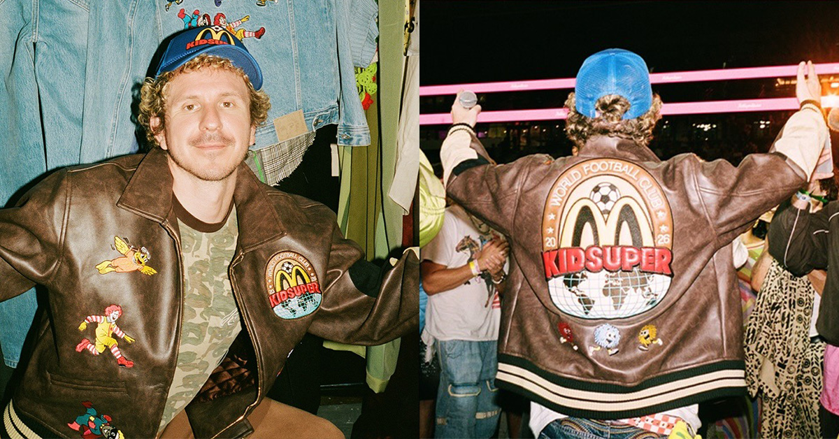 KidSuper Brings Football and McDonald’s to the Runway