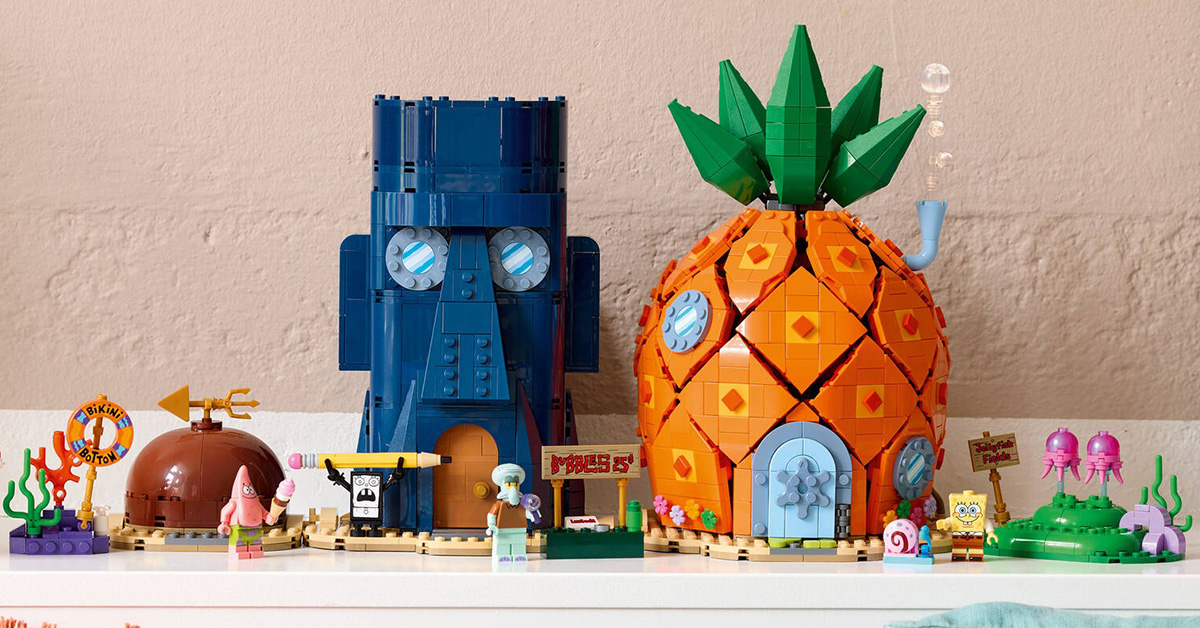 LEGO’s New Bikini Bottom Set Lets You Build SpongeBob’s Entire Neighborhood