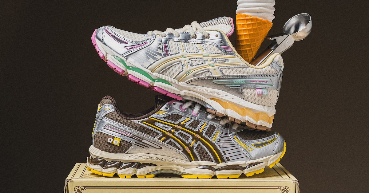VANDYTHEPINK & ASICS Reunite on GEL-KAYANO 12.1 “Ice Cream” Pack
