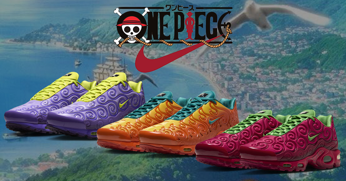 Nike Brings the World of One Piece to Life With Air Max Plus Collection