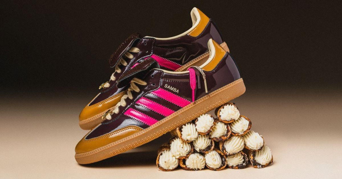 Asphalt x adidas Samba Is Inspired By the Corner Bakery Cannoli