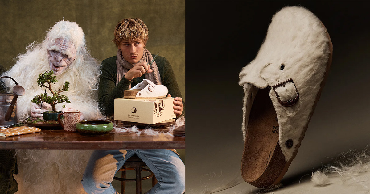 Cole Bennett Gives the Birkenstock Boston Clog a Wooly Makeover