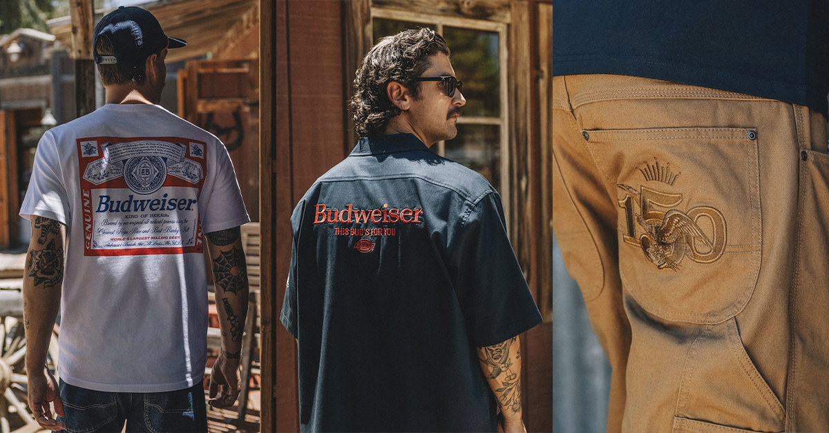 Dickies Celebrates 150 Years of Budweiser With New Workwear Collection