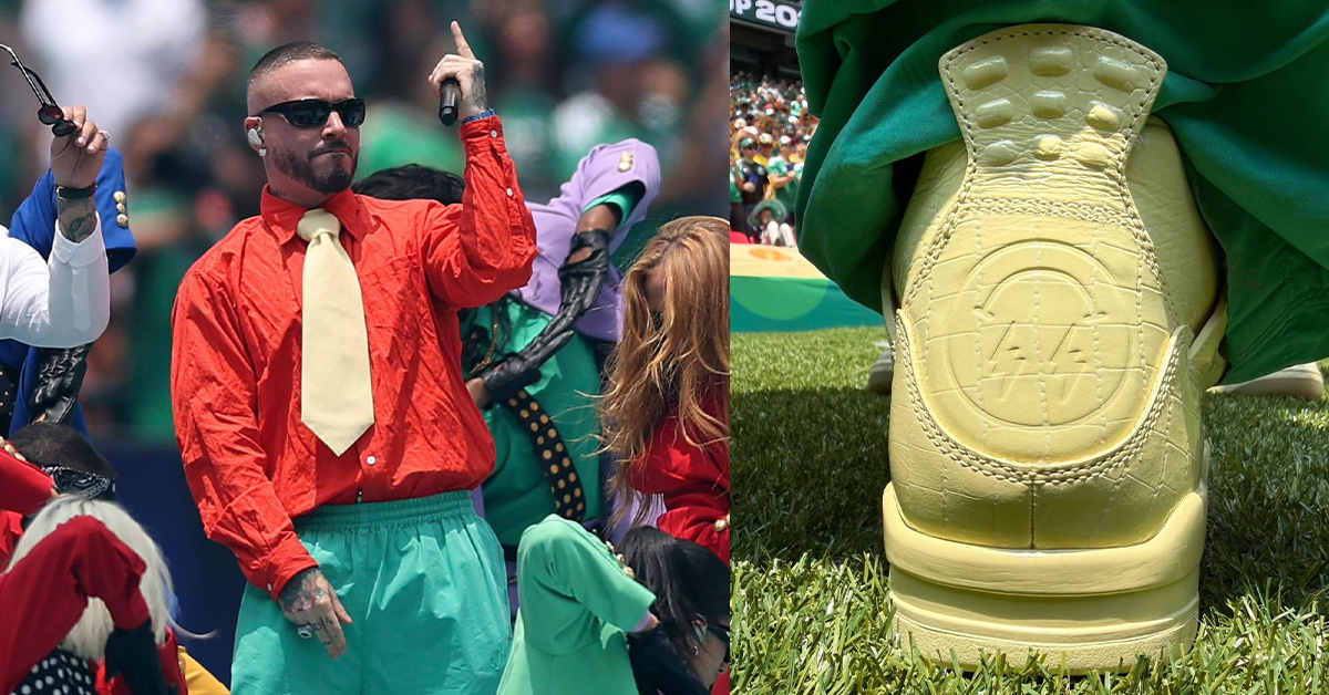J Balvin’s Next Jordan Collab Is an All-Yellow “Lemonade” AJ4